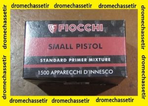 Pack de 1500 amorces Fiocchi Small pistol