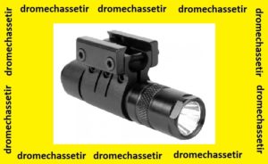 Lampe a led 90 lumens avec montage rail 21 mm et cordon switch