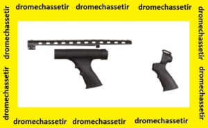 Pack ATI Poign&eacute;e pistolet avec pompe a poign&eacute;e et grille de ventilation pour fusil a pompes