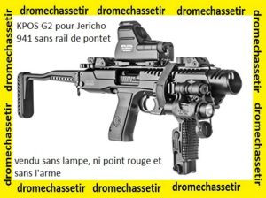 Kit conversion Crosse tactical FAB DEFENSE KPOS G2 crosse squelette pliante