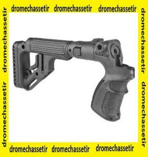 Crosse Pliante avec appuie joue reglable Fab Defense pour Mossberg 500 et maverick 88