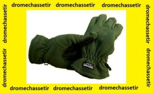 Paire de gants Thinsulate en polaire avec paume renforc&eacute;