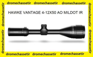 Lunette Hawke Vantage 4-12x50 AO reticule Mildot illumin&eacute; HAWKE