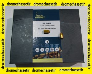 Boite 500 ogives H&N cal 32 (0.314) 100 grains round nose H&N