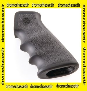 Poign&eacute;e Hogue avec grip caoutchouc et sans empreinte de doigt pour AR15