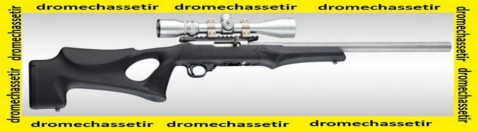 Crosse Polymere Hogue a trou de pouce pour Ruger 10/22