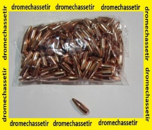 sachet de 100 ogives Hornady cal 22 (0.224)