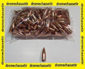 sachet de 100 ogives Hornady cal 22 (0.224)