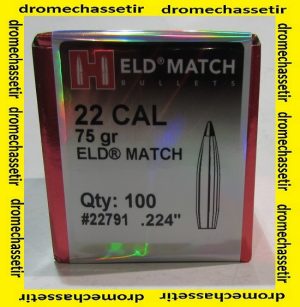 voite de 100 ogives Hornady