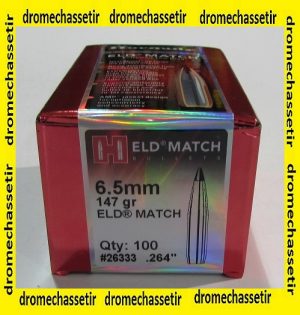 boite de 100 ogives Hornady