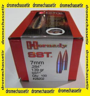 boite de 100 ogives Hornady