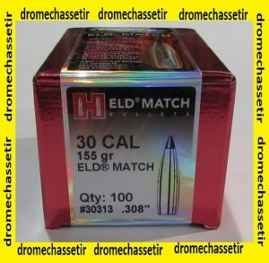 boite de 100ogives Hornady