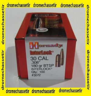 boite de 100 ogives Hornady