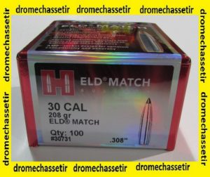 Boite de 100 ogives Hornady