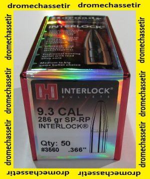 Boite de 50 Ogives Hornady cal 9