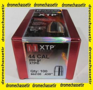 lot 100 ogives Hornady XTP pointe creuse