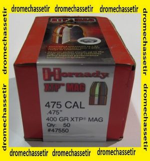 boite de 50 ogives Hornady
