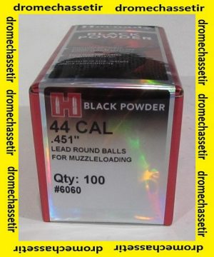 Boite 100 balles ronde Hornady