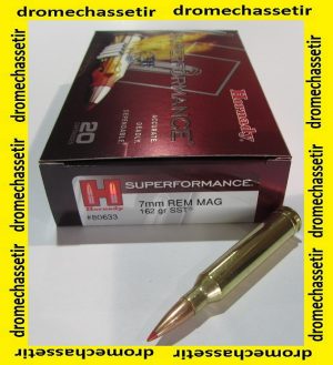 1 boite de 20 cartouches Hornady 7mm Remington Magnum
