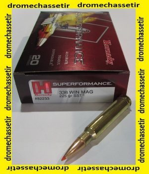 1 boite de 20 cartouches Hornady 338 Winchester Magnum