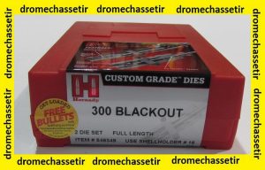 Jeux d'outils Hornady pour le rechargement en calibre 300 Blackout /AAC