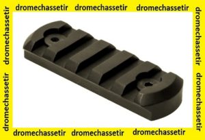 Rail picatinny avec systeme de fixation keymod