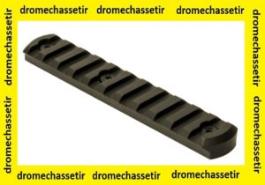 Rail picatinny avec systeme de fixation keymod