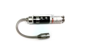 lampe a canon multifonction et puissante avec tete flexible + laser et aimant&eacute;
