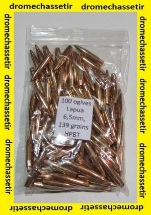 lot 100 ogives Lapua