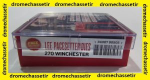 Jeux d outils lee pour le rechargement en calibre 270 winchester LEE