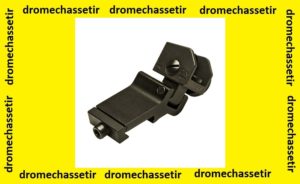 Hausse rabattable a 45° pour rail picatinny 21mm de largeur