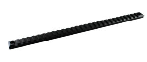 Rail picatinny plat en 21mm de largeur de 30 cm de longueur