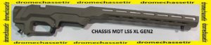 Chassis MDT LSS XL GEN 2 pour Tikka T3 action courte droitier