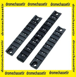packde 3 rail picatinny pour garde mainde HK G36