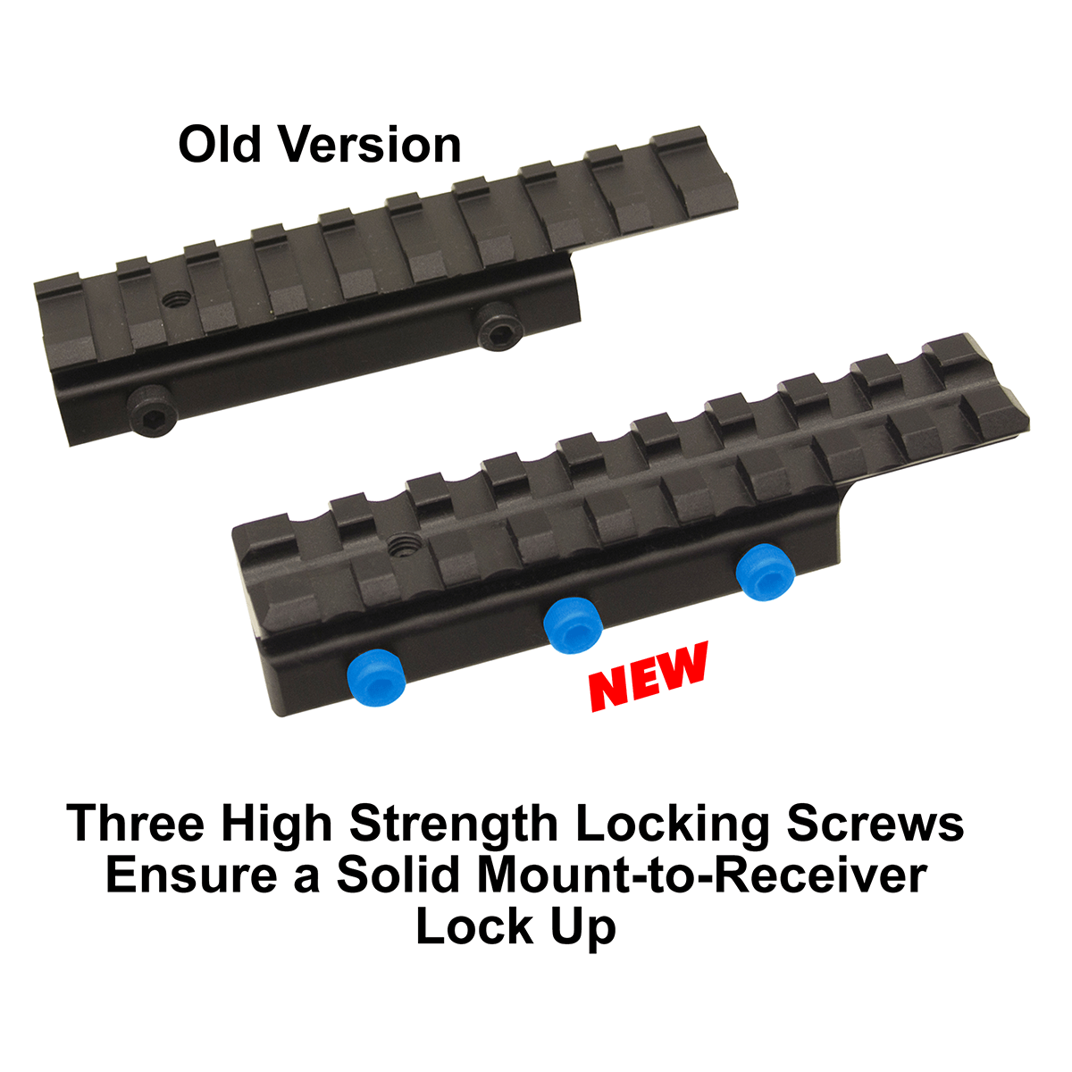 Rail Picatinny Weaver Keymod 21mm - Montage Tactique 55mm 75mm 135mm Pour Airsoft Et Tir