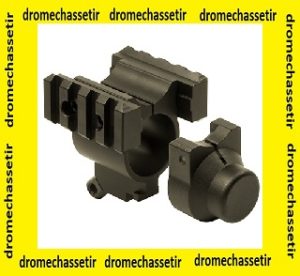 Montage baïonnette avec bouble rail picatinny et grenadiere pour Mossberg 500