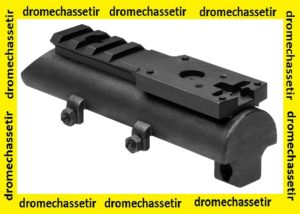 capot pour SKS avec rail picatinny et embase micro point rouge