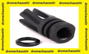 Cache flamme a 4 fourches pour filetage 1/2x28