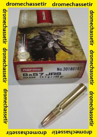 boite 20 cartouches Norma calibre 8x57JRS Vulkan 196 grains