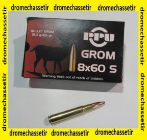 1 boites de 20 cartouches Partizan de calibre 8x60S
