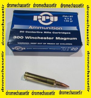 Boite de 20 cartouches calibre 300 Winchester Magnum