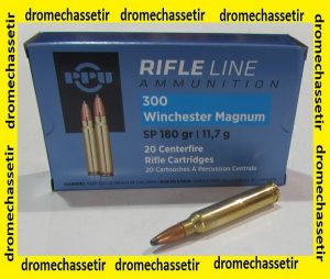 Boite 20 cartouches Partizan cal 300 winchester magnum