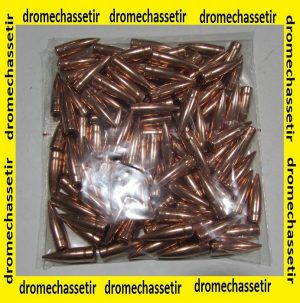 lot de 100 ogives Partizan calibre 30, FMJBT 139 grains