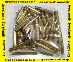 sachet de 50 douilles Laiton Partizan, cal 222 remington