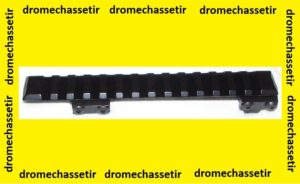 Rail picatinny en 21mm de largeur