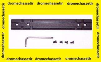 Rail weaver de 21mm de large pour carabine Verney Carron