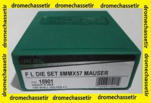 Jeux d'outils RCBS pour le rechargement en calibre 8x57JS RCBS