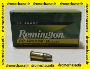 boite 50 cartouches remington golden bullet 22 short Remington Armurerie en ligne