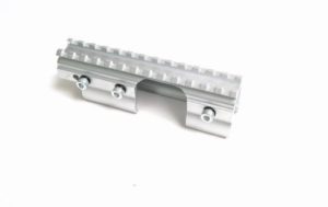Montage rail picatinny pour ruger MK1 et MK2 silver