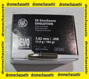 boite de 50 ogives RWS EVO